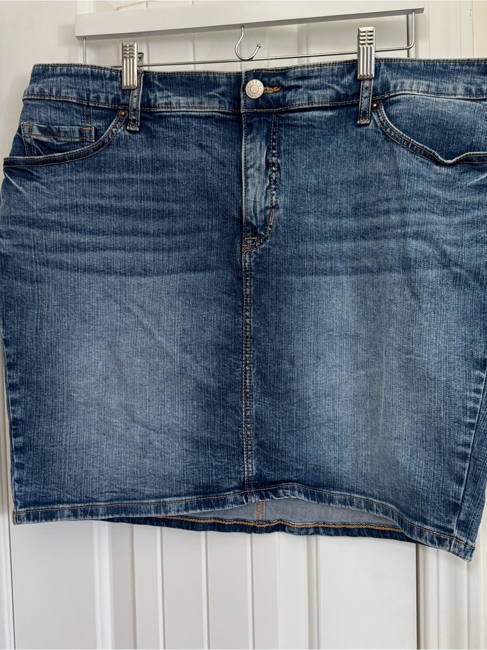 Torrid Relaxed Denim Jeans Skirt - Blue Wash